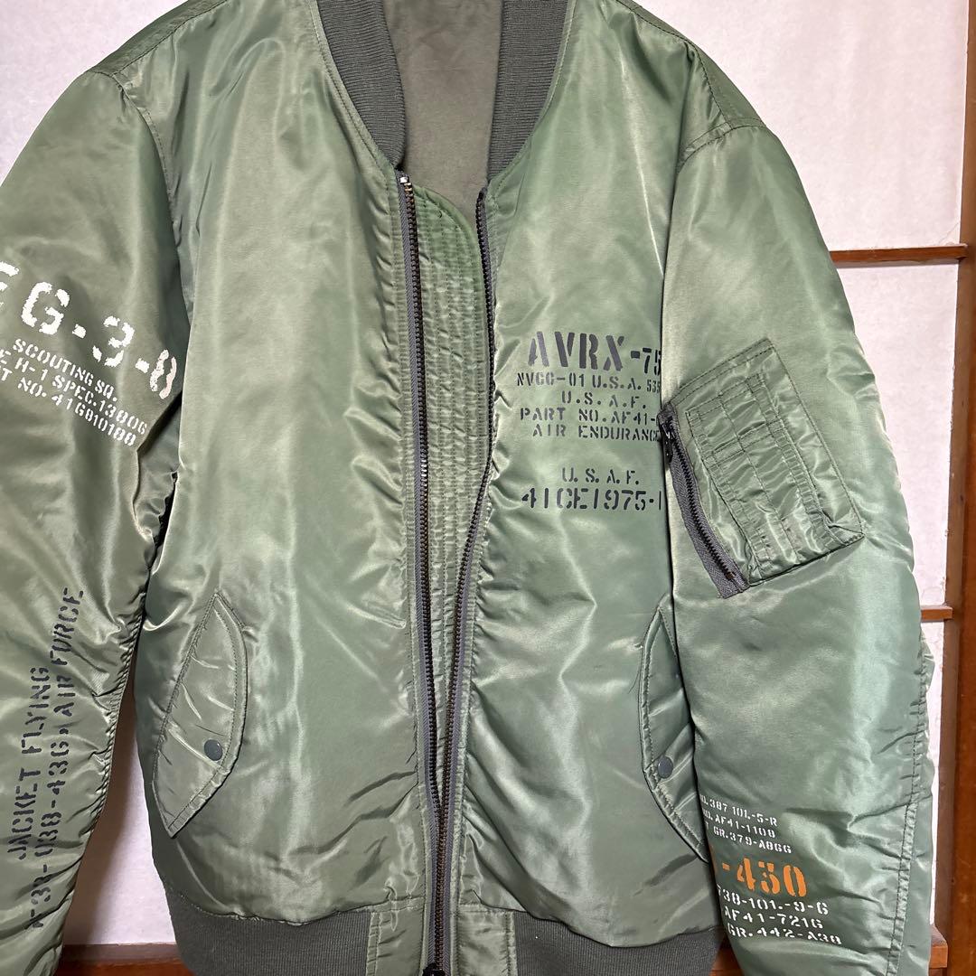 AVIREX MA-1ジャケット　Lサイズ