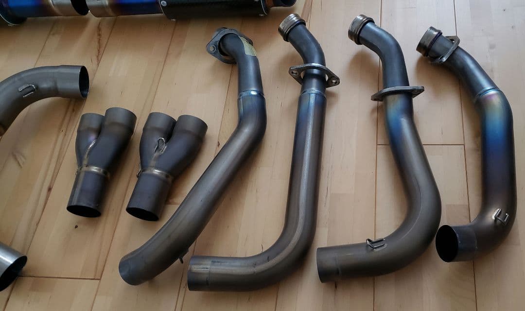 NINJA1000 Z1000 マーベリック チタンフルエキ