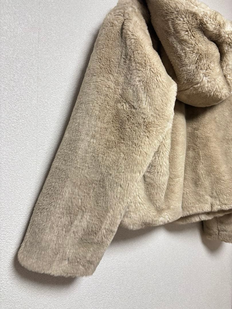 ZARAファーコート