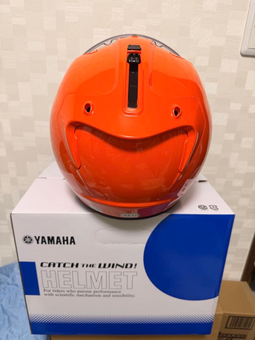 ヤマハ ジェットヘルメット YJ-17 ゼニス Ｍ:ダークオレンジ