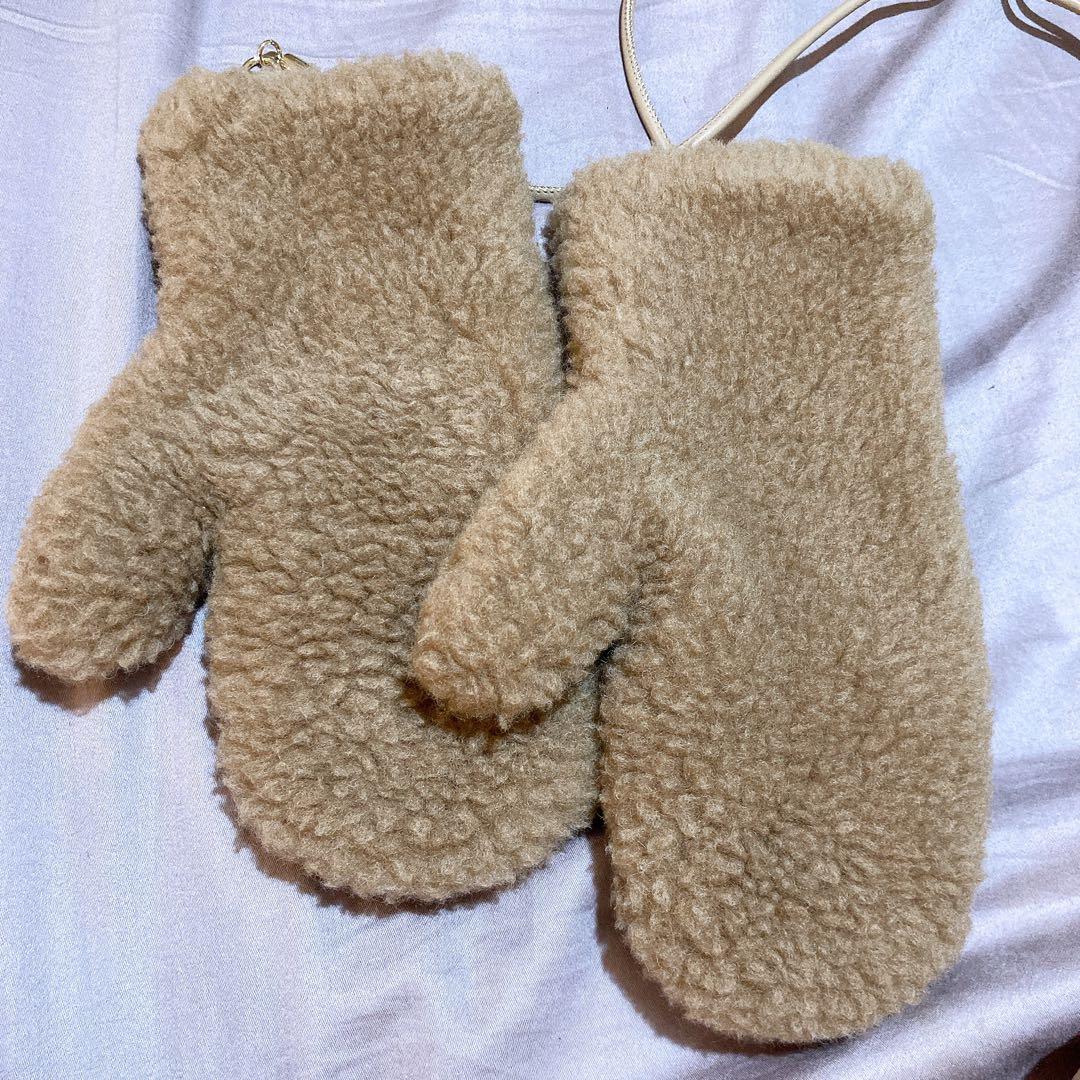 MaxMara マックスマーラ ミトン テディ