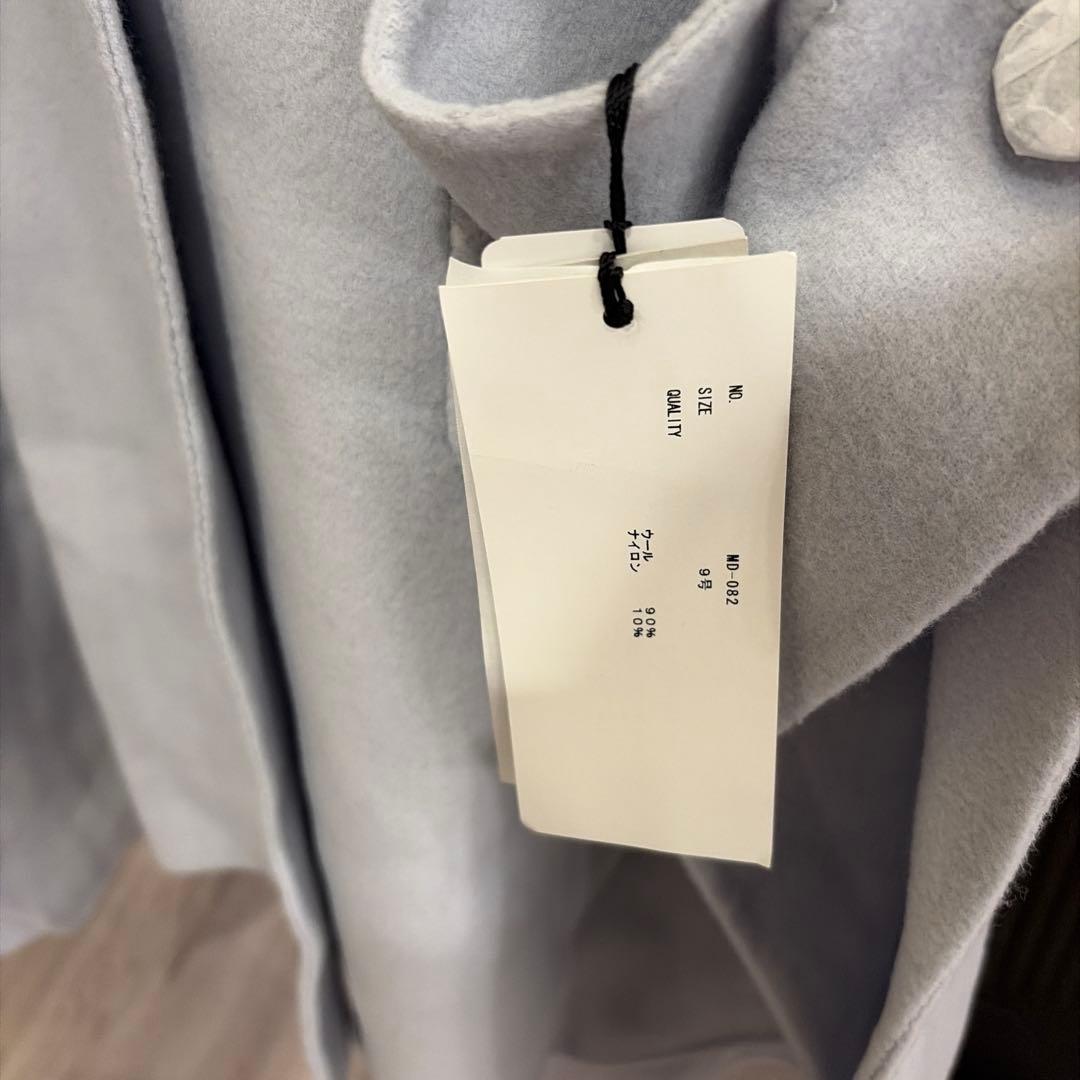 ヤマダヤ福袋　新品未使用　Aga コート　ポンチョ　ライトブルー