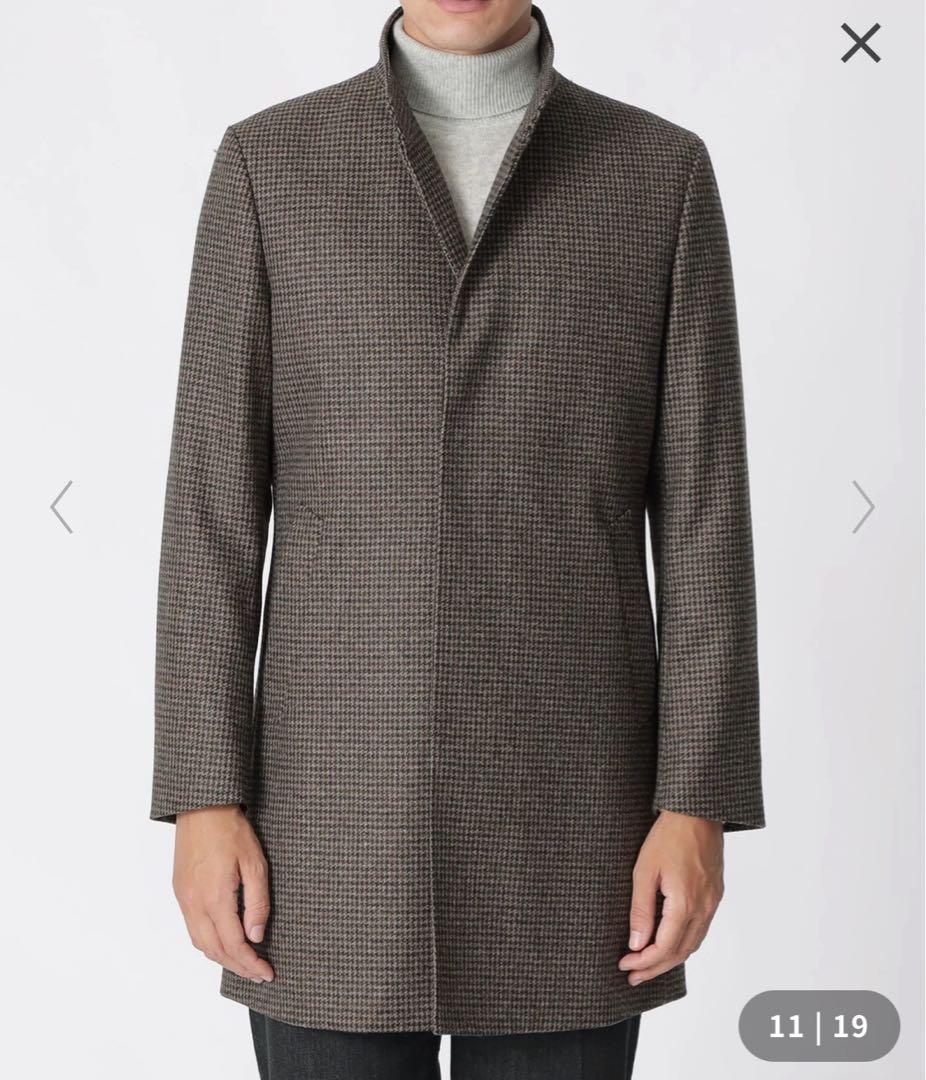 Paul Stuart ポールスチュアート　スタンドカラーコート