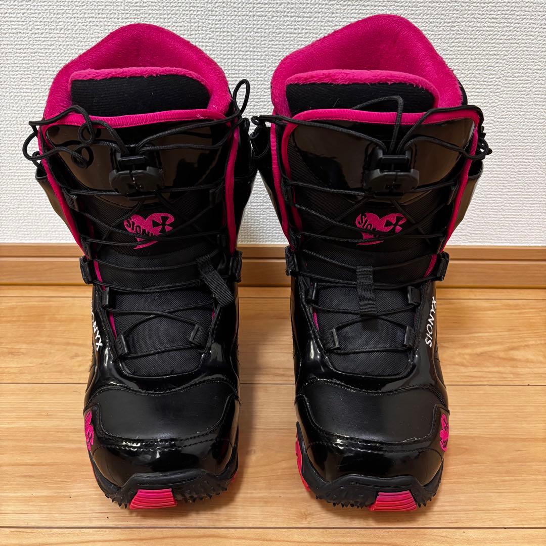 マ*コ様 スノーボード 3点セット 140cm ブーツ25cm レディース HE