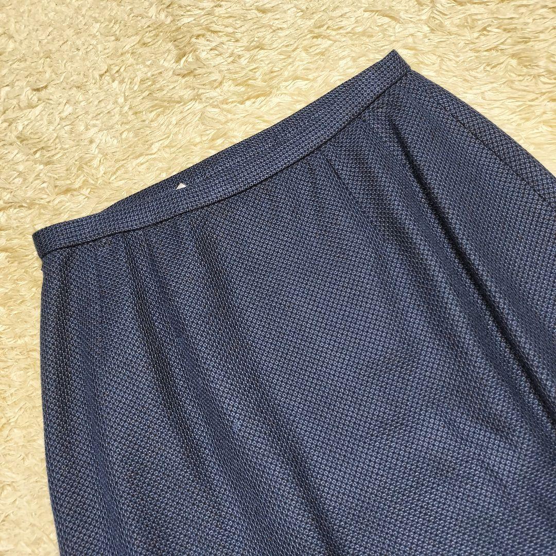 【大きいサイズ】Lelian レリアン フォーマルスーツ シルク混 13号