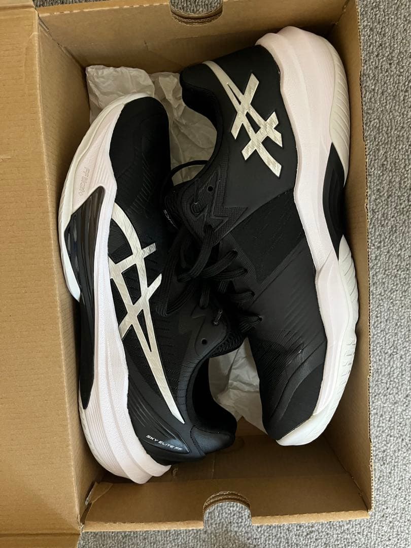 ASICS SKY ELITE FF 3 26.5cm ブラック/ホワイト