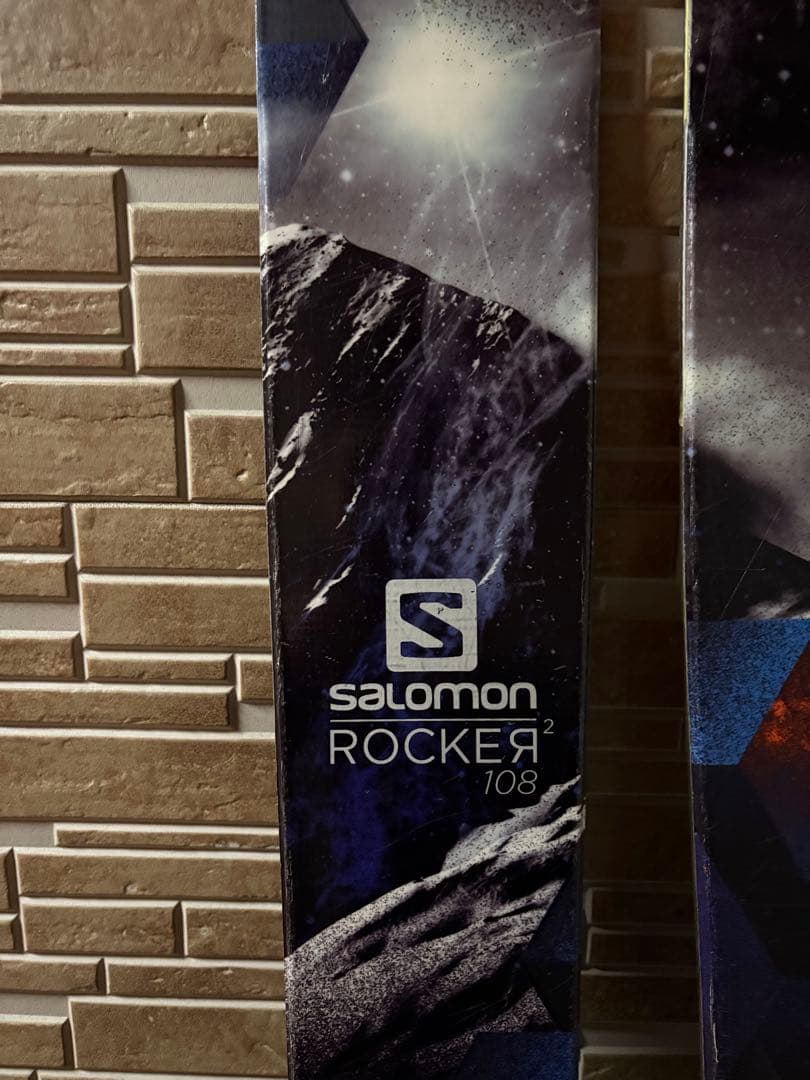 Salomon Rockers スキー バインディング付き