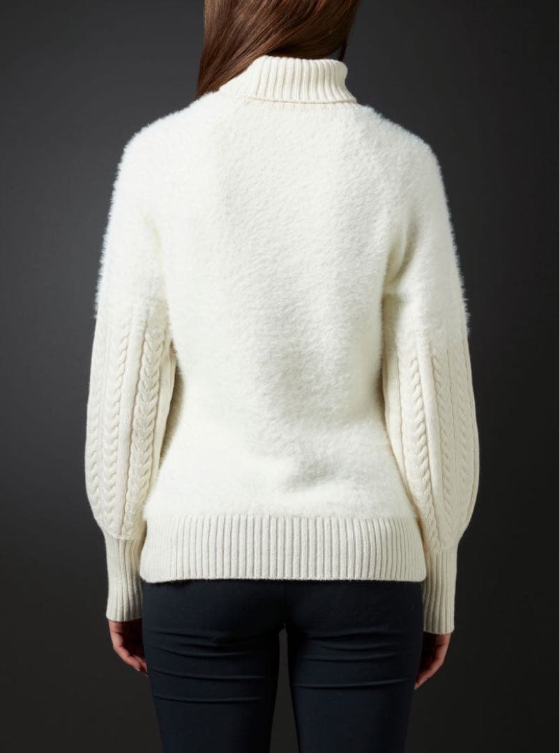 DESCENTE GOLF LUXE ケーブルグラデーションセーター