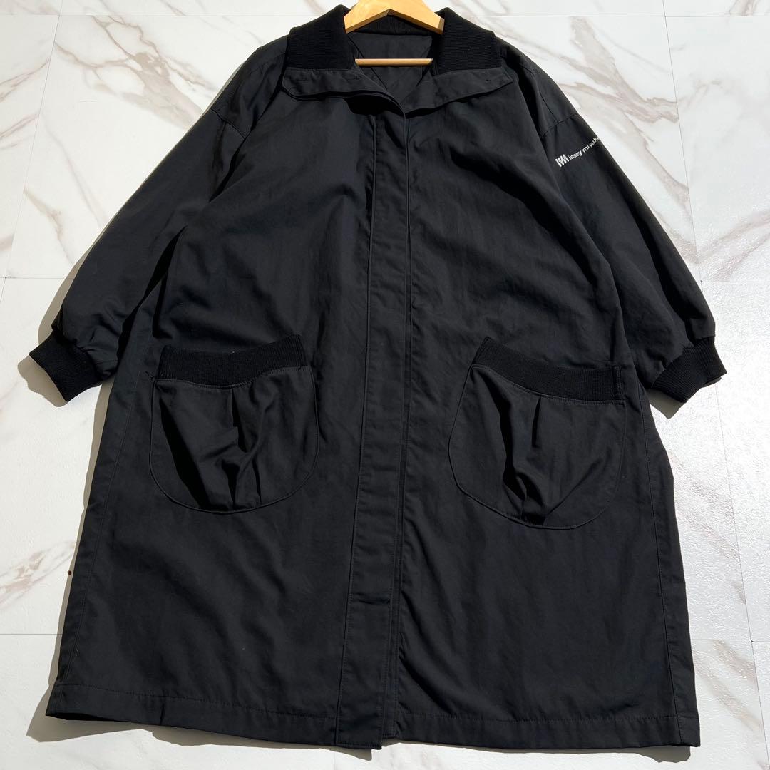 入手困難✨ イッセイミヤケ issei miyake パラシュートコート ロゴ