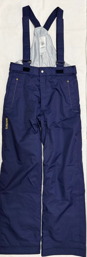 【値下げ】DESCENTE スキーウェア上下イエロー/ネイビー160