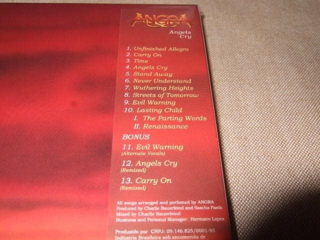 ANGRA,新品未開封,アングラ,30周年記念盤,ボーナス・トラック入り