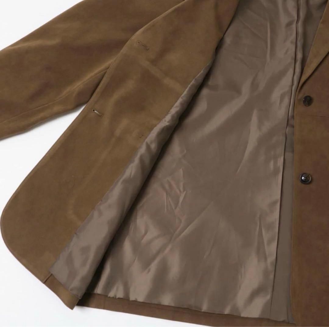 KBF パッチポケットテーラードジャケット キャメル