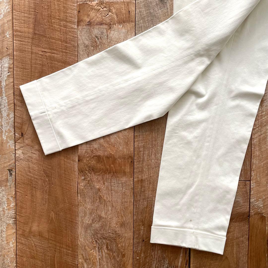 【美品】GTA HERRICK テーパード コットン スラックス パンツ 50