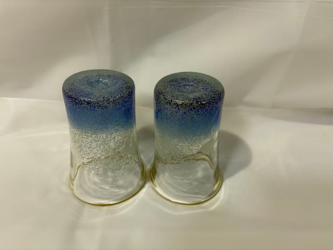 【稲嶺盛吉】琉球ガラス　グラスセット⑤