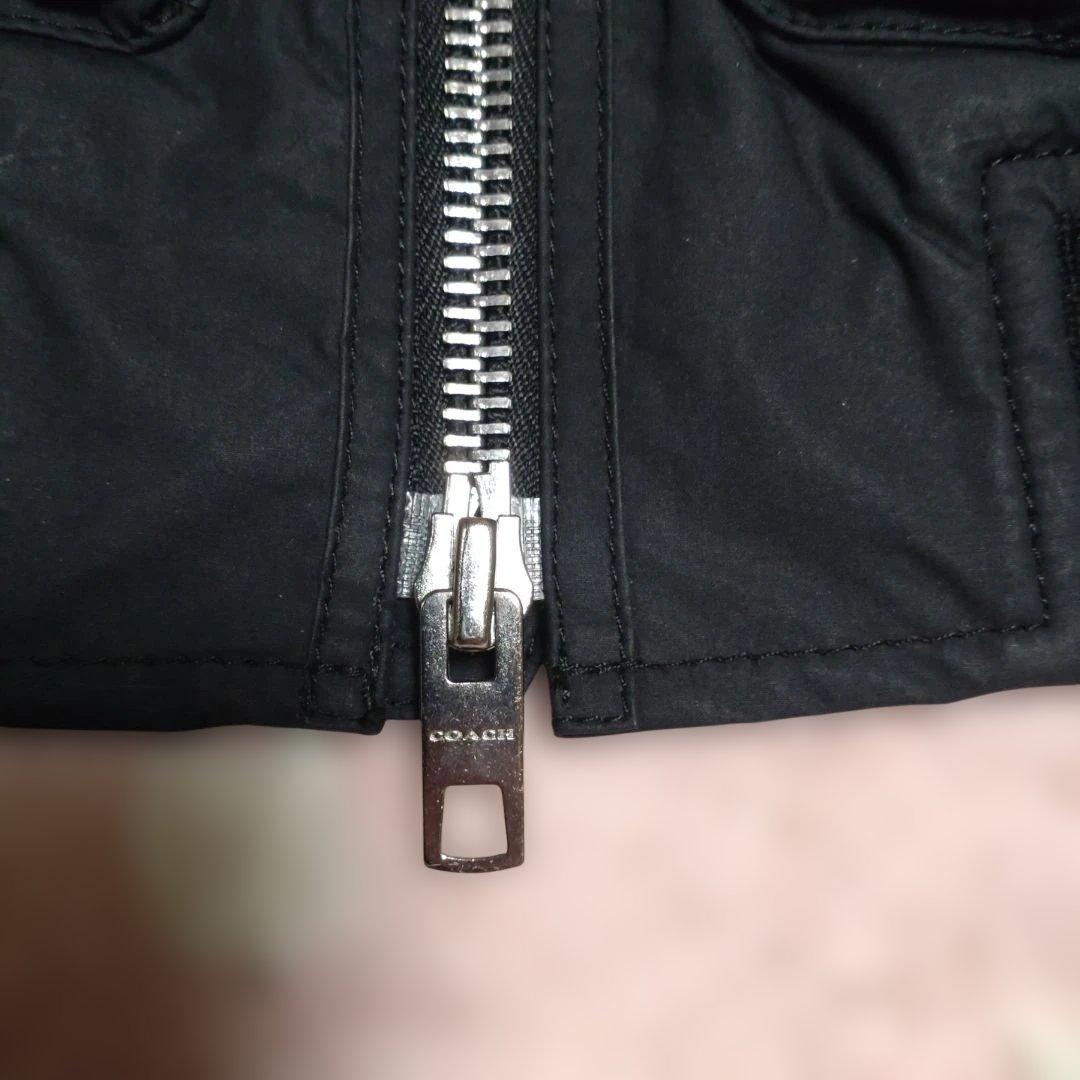 COACH ブラック MA-1ジャケット　Y2K 短丈