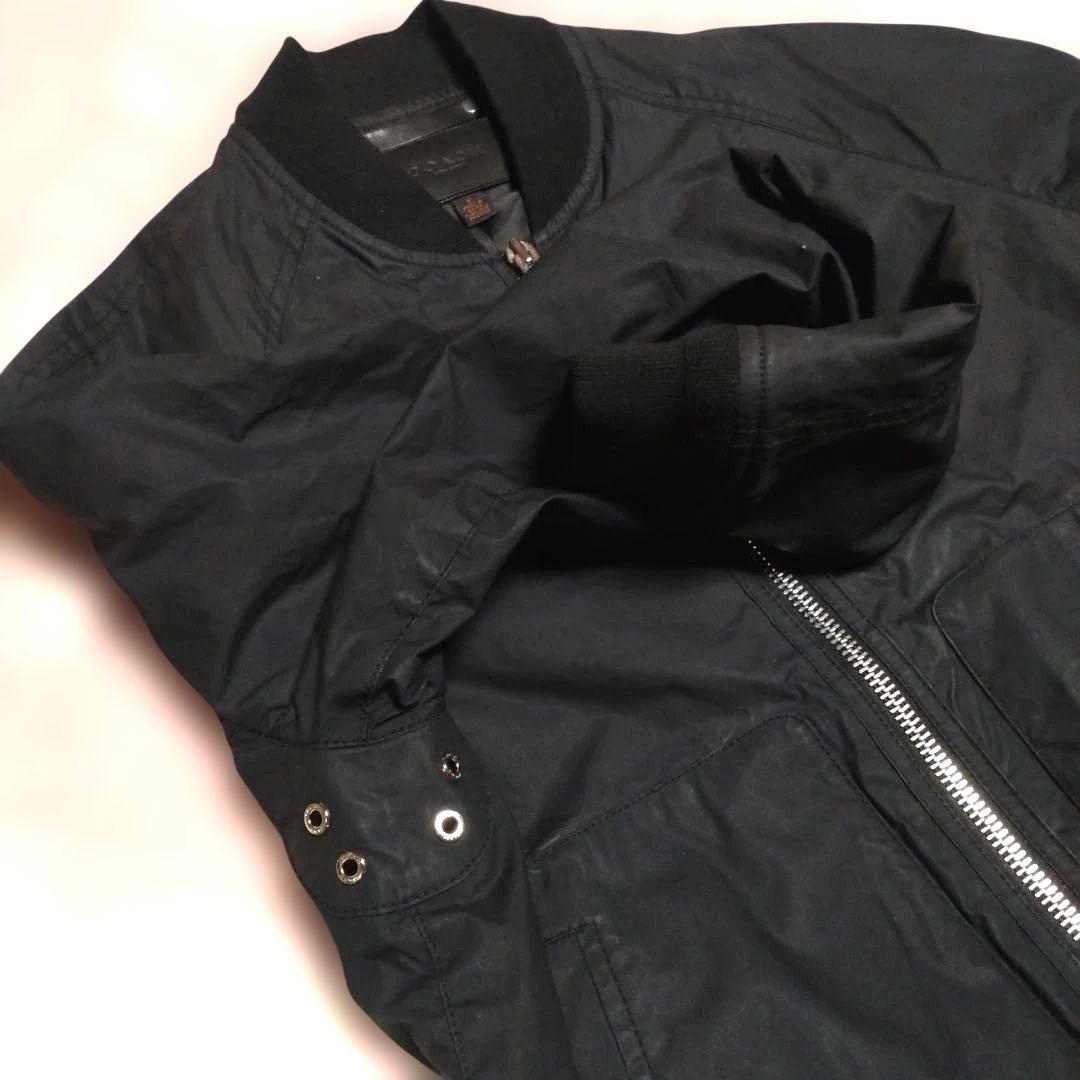 COACH ブラック MA-1ジャケット　Y2K 短丈