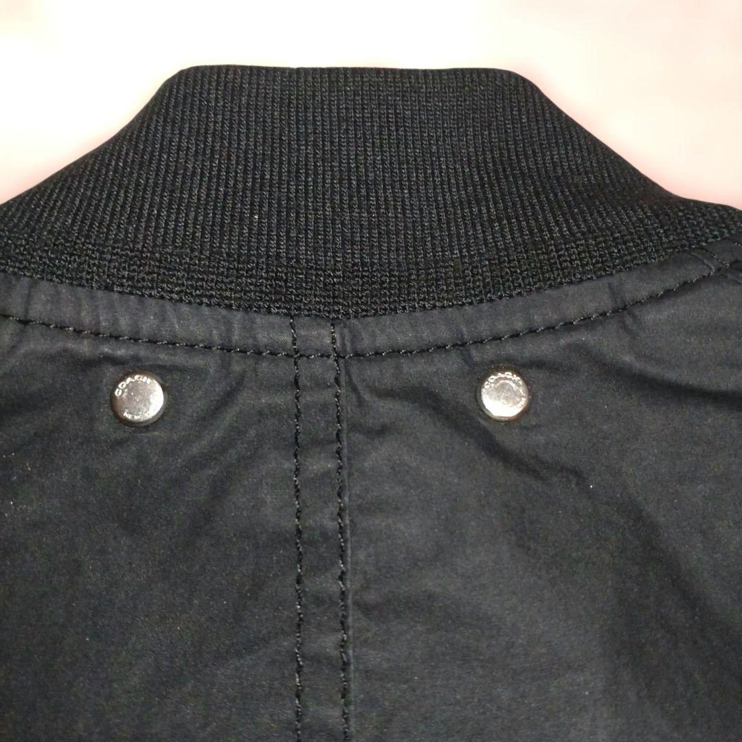 COACH ブラック MA-1ジャケット　Y2K 短丈