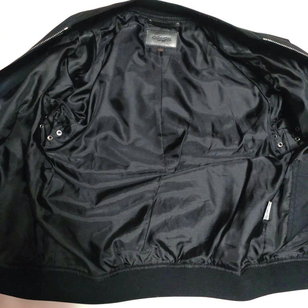 COACH ブラック MA-1ジャケット　Y2K 短丈