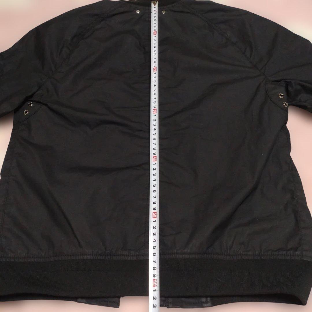 COACH ブラック MA-1ジャケット　Y2K 短丈