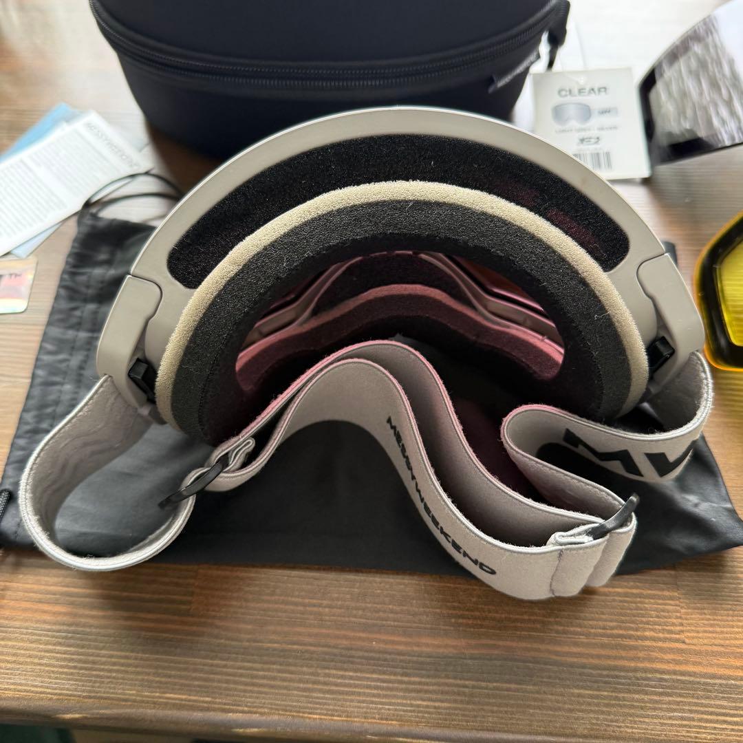 メシーウィークエンド ゴーグル CLEAR XE2 - ASIAN FIT