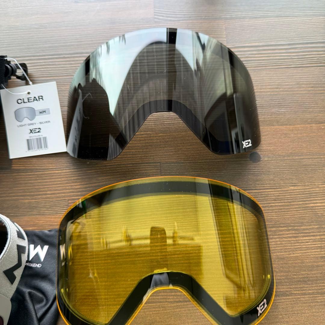 メシーウィークエンド ゴーグル CLEAR XE2 - ASIAN FIT