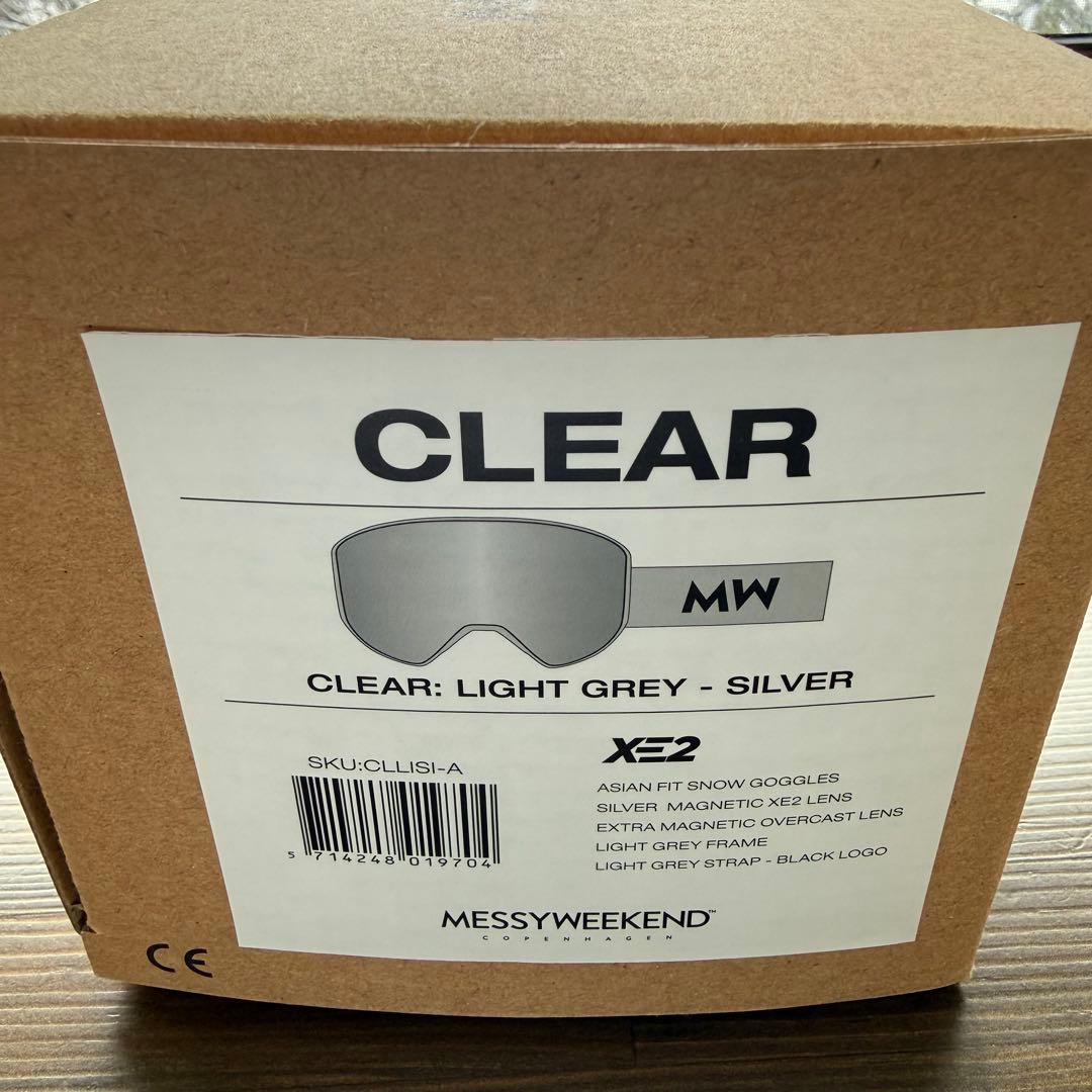メシーウィークエンド ゴーグル CLEAR XE2 - ASIAN FIT
