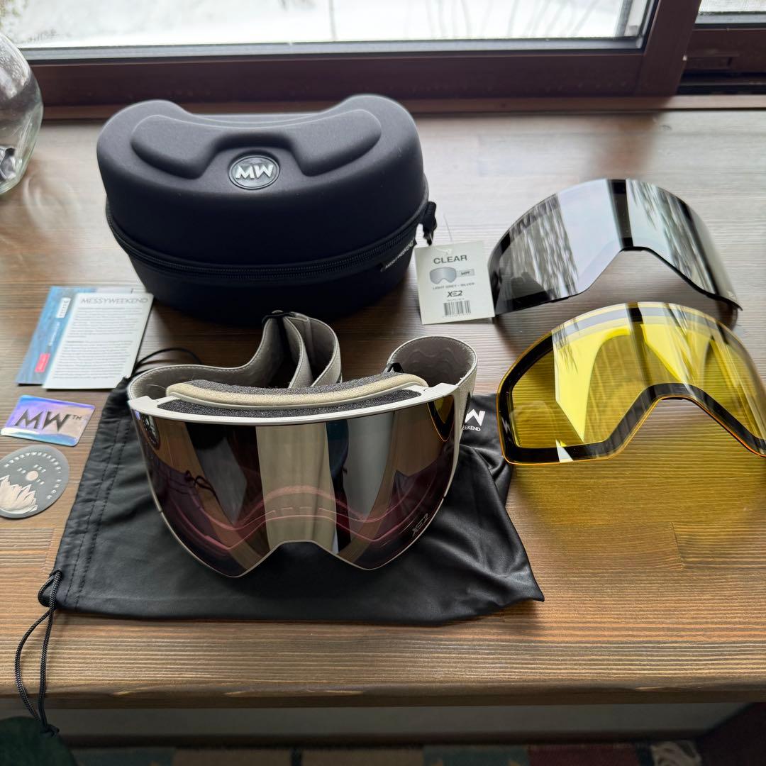 メシーウィークエンド ゴーグル CLEAR XE2 - ASIAN FIT