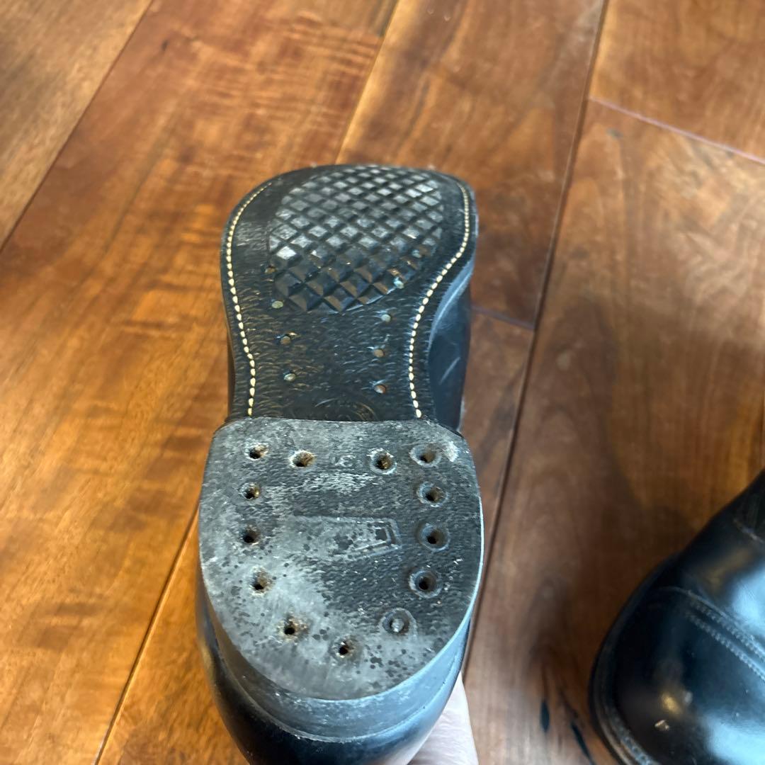 60's 米軍実物キャップトゥブーツ　ブラック81/2