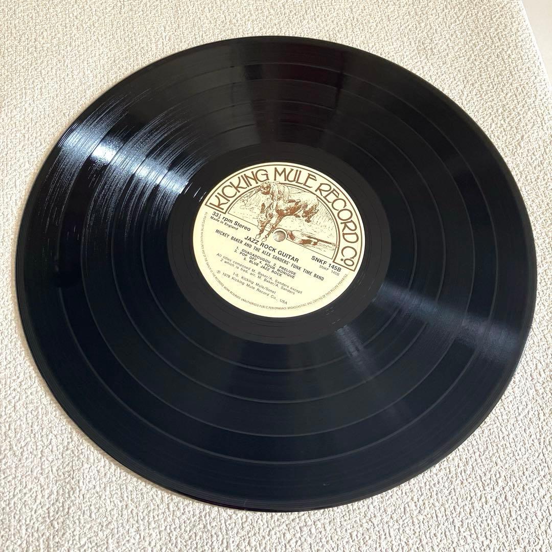 Jazz Rock Guitar Mickey Baker 12㌅レコード