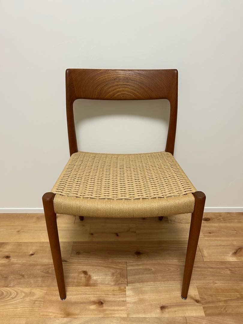 JLモラー No77 チーク材 ダイニングチェア