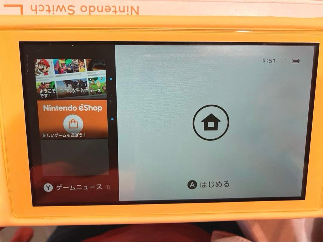 美品◆ Nintendo Switch 保護シール あつ森 珈琲付◆ 任天堂 ◆