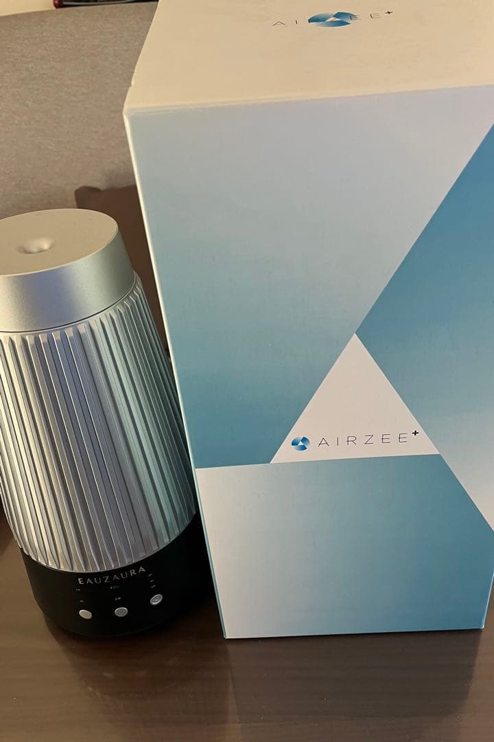 AIRZEE EAUZAURA 加湿器 シルバー/ブラック