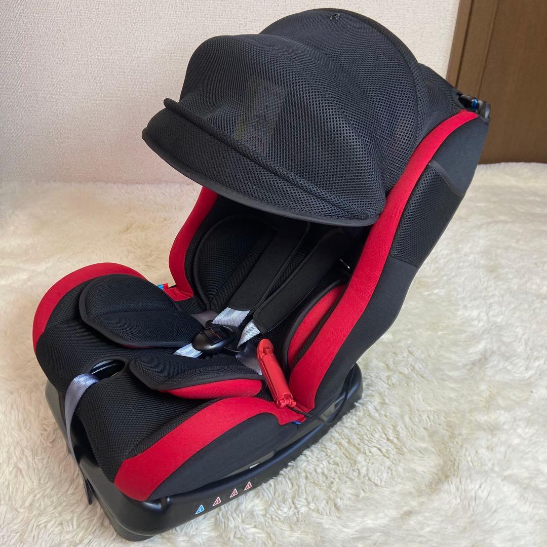 美品 LEAMAN カイナ チャイルドシート ジュニアシート 日除け 1029A