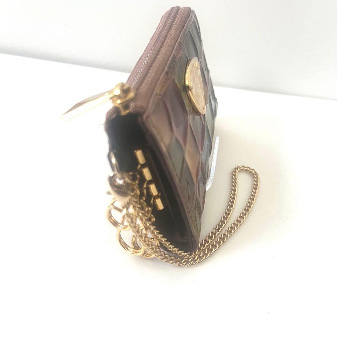 現行☆新品未使用☆ATAO アタオ ベル キーケース ミニ財布 セピアボルドー