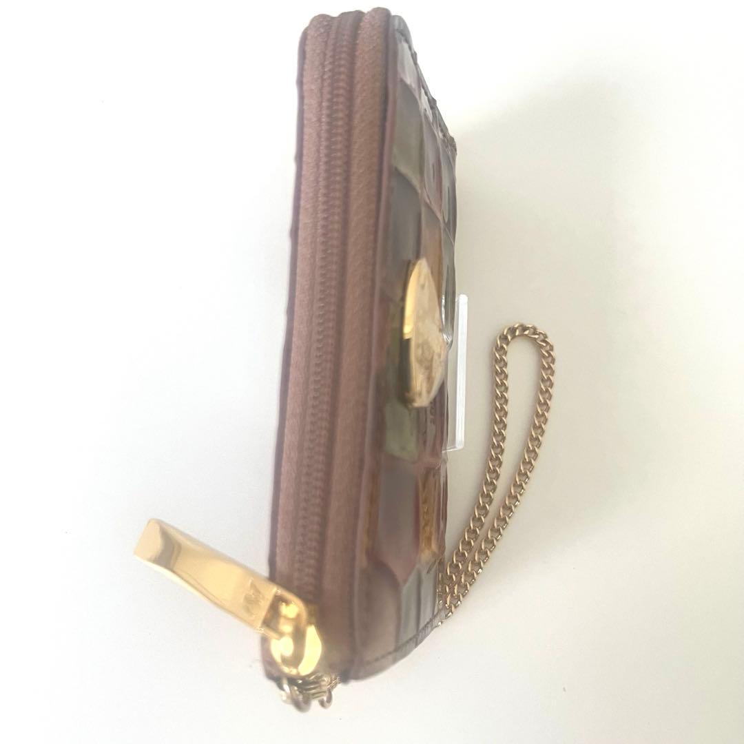 現行☆新品未使用☆ATAO アタオ ベル キーケース ミニ財布 セピアボルドー