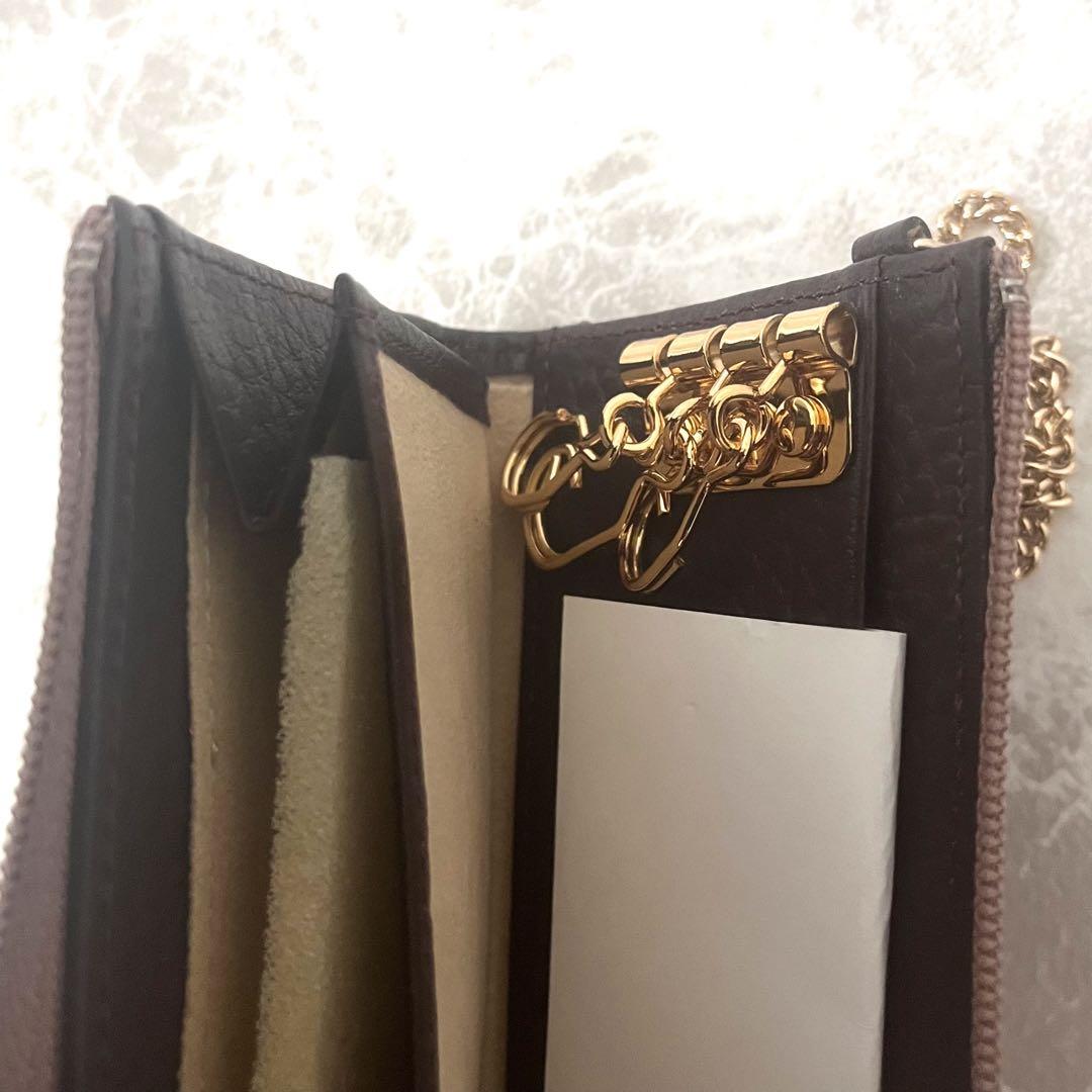 現行☆新品未使用☆ATAO アタオ ベル キーケース ミニ財布 セピアボルドー