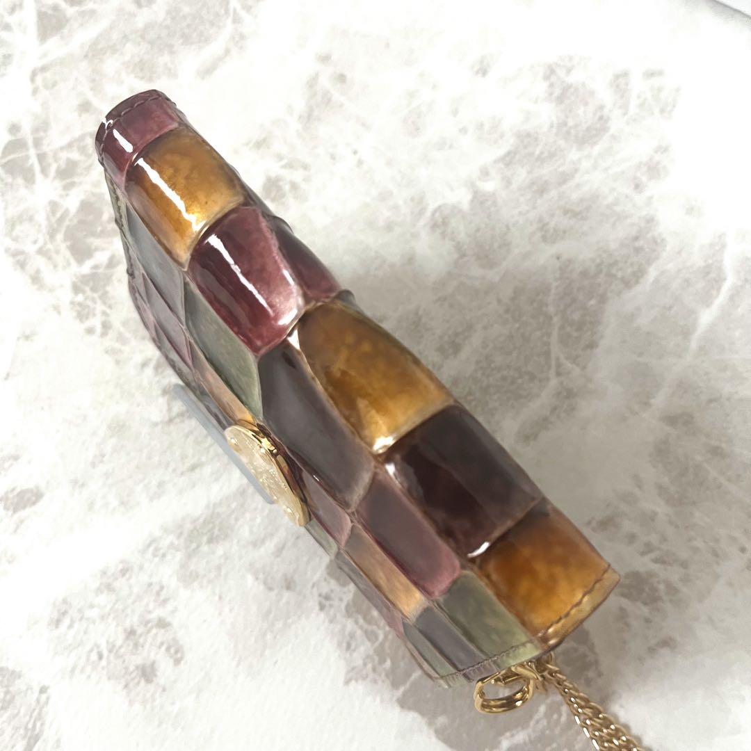 現行☆新品未使用☆ATAO アタオ ベル キーケース ミニ財布 セピアボルドー