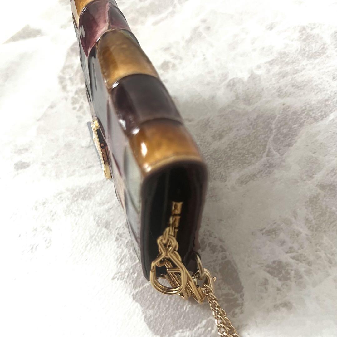 現行☆新品未使用☆ATAO アタオ ベル キーケース ミニ財布 セピアボルドー