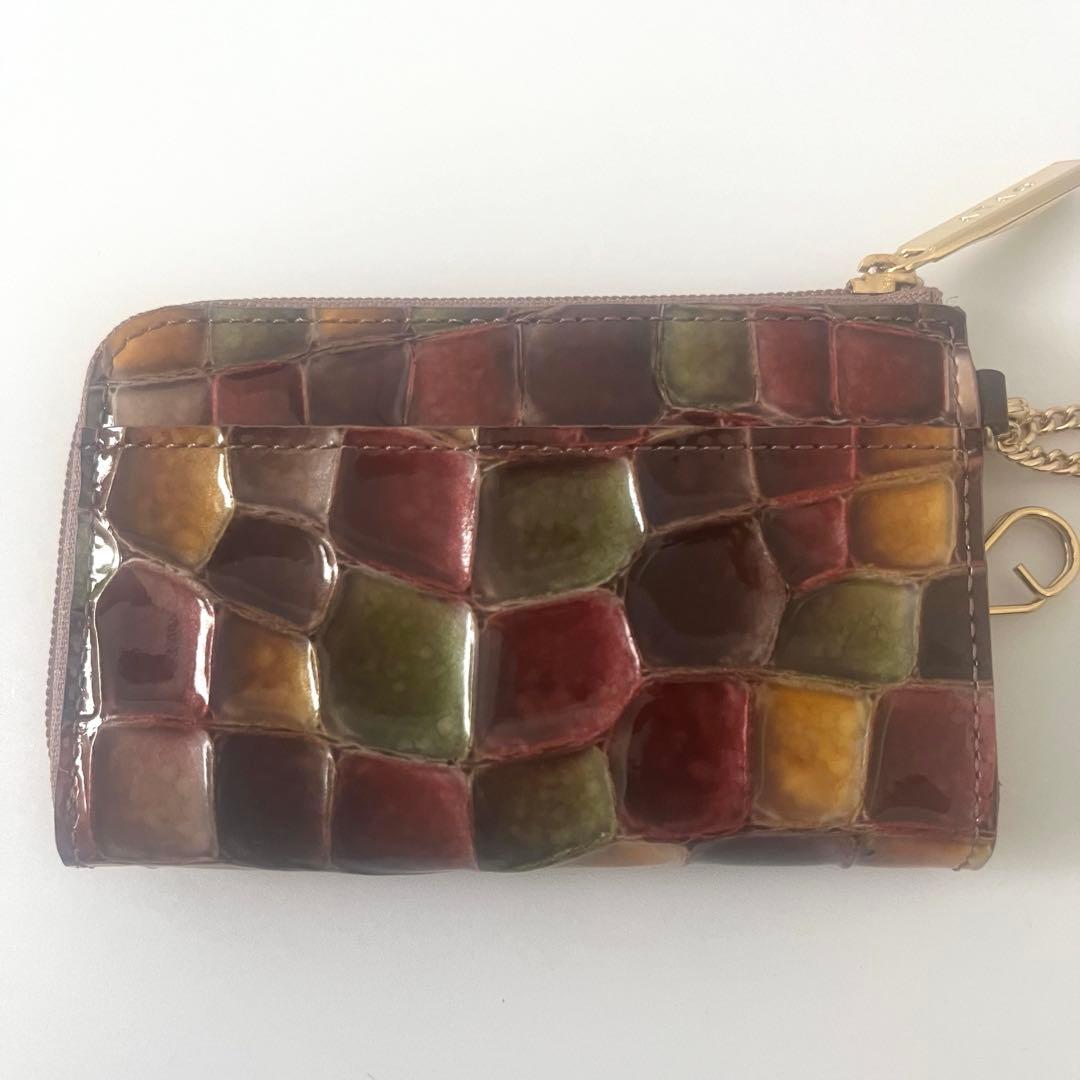 現行☆新品未使用☆ATAO アタオ ベル キーケース ミニ財布 セピアボルドー