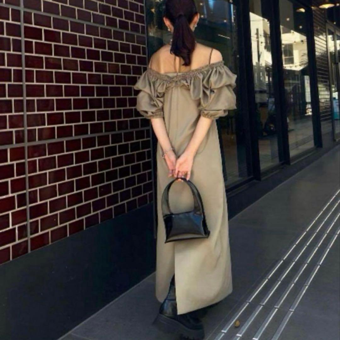 p*h様 【美品】Ameri VOLUME BUSTIER LAYERED DR