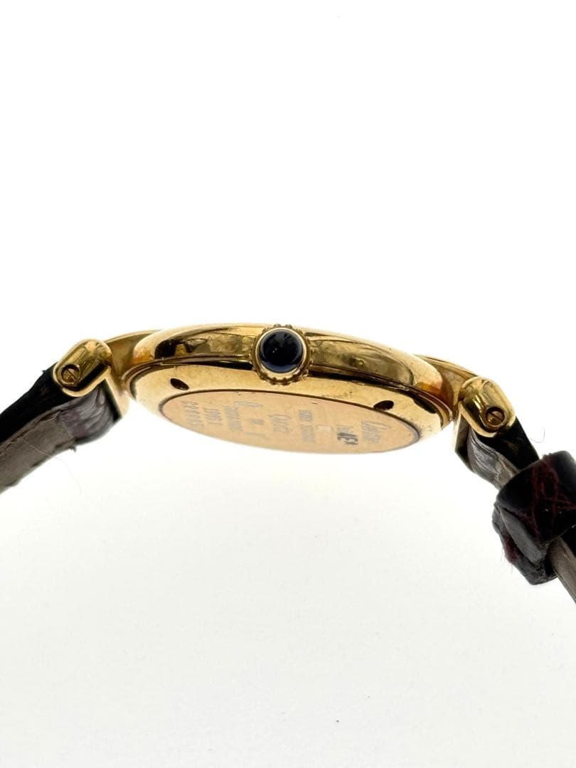 G*i様 17273 Cartier マスト　コリゼ　18K 電池交換済み　稼働