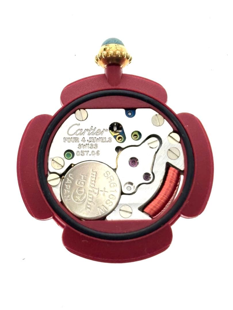 G*i様 17273 Cartier マスト　コリゼ　18K 電池交換済み　稼働