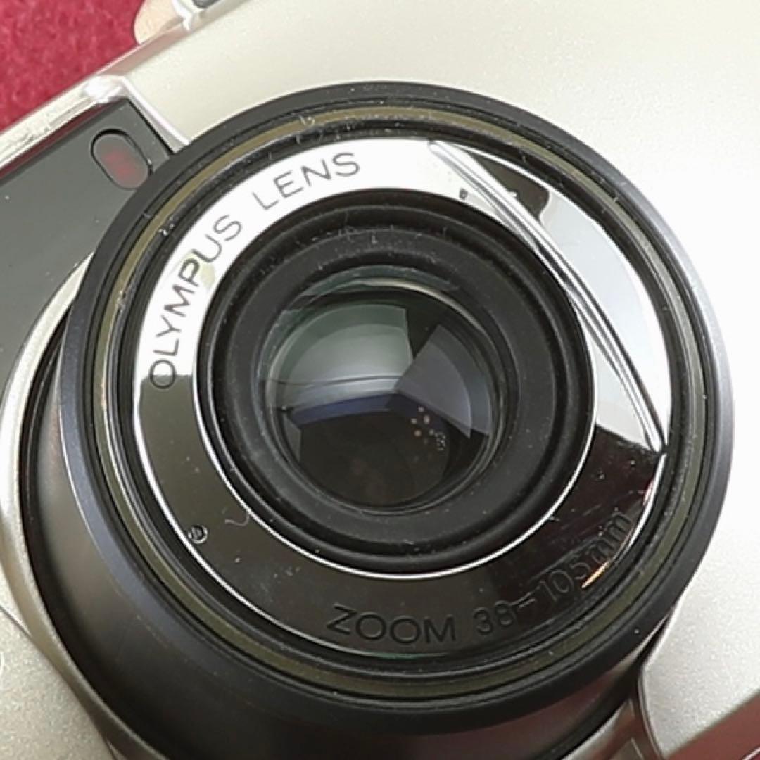 【完動品】Olympus μ [mju:] ZOOM 105 フィルムカメラ