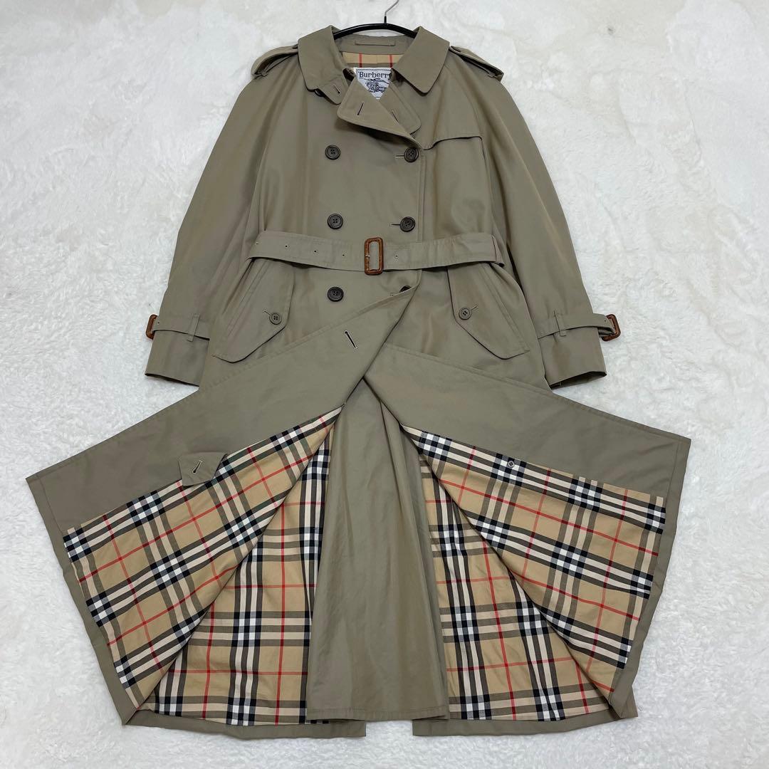 バーバリー トレンチコート Lサイズ ベージュ ロング丈 Lサイズ