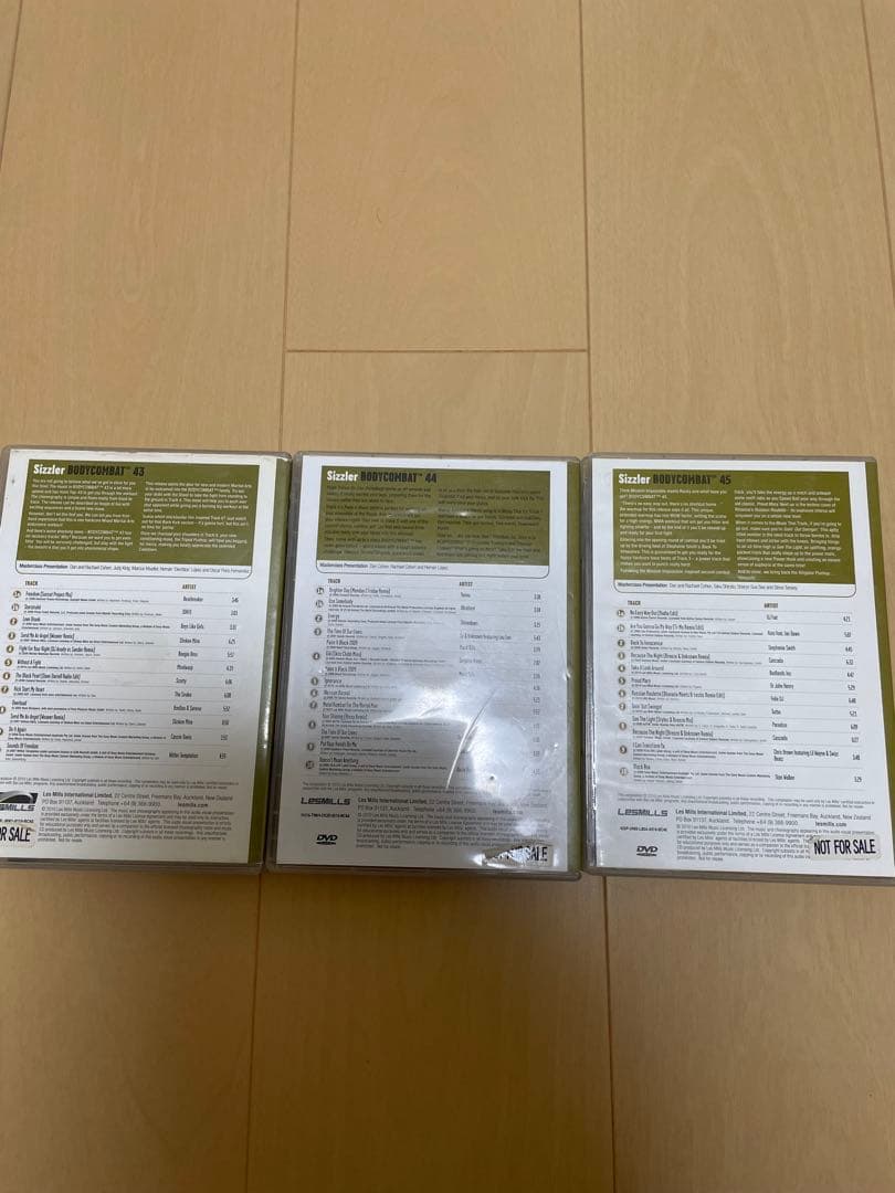 Les Mills BODYCOMBAT 43.44.45 ボディコンバット