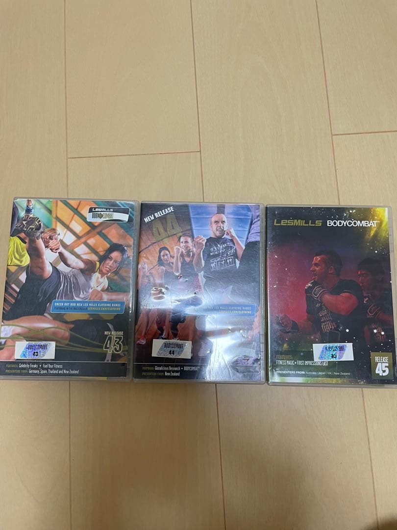 Les Mills BODYCOMBAT 43.44.45 ボディコンバット