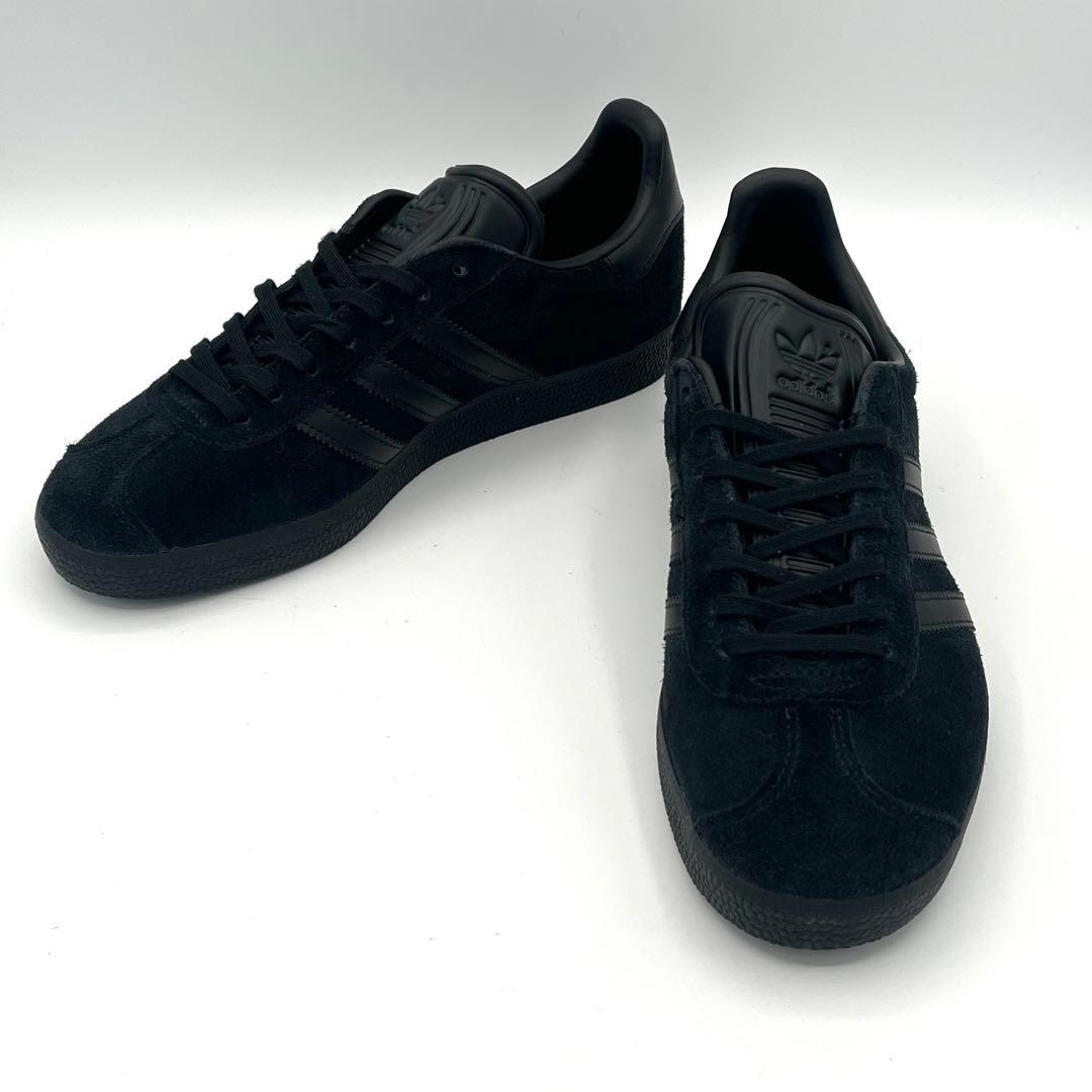 ☆美品☆ adidas GAZELLE ガゼル 25cm スニーカー ブラック