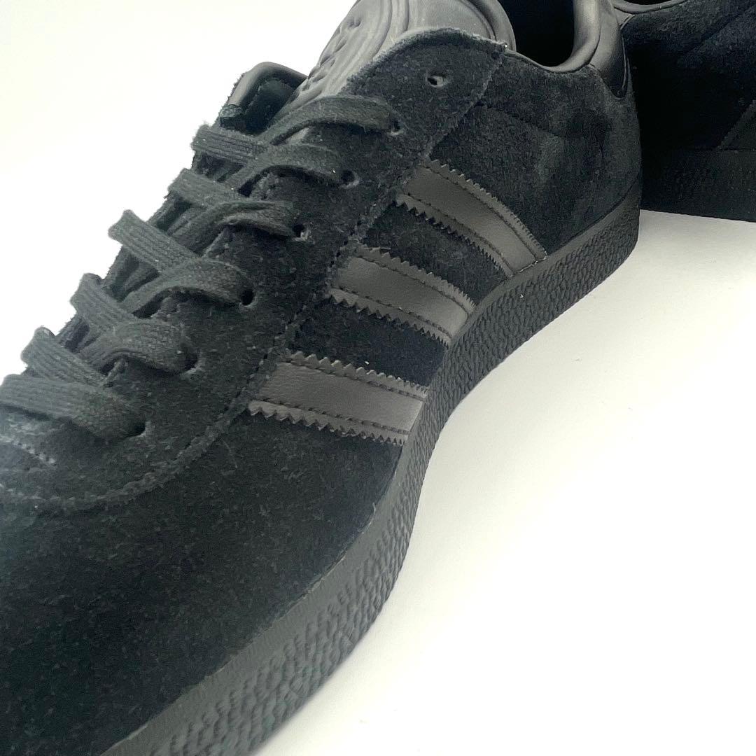 ☆美品☆ adidas GAZELLE ガゼル 25cm スニーカー ブラック
