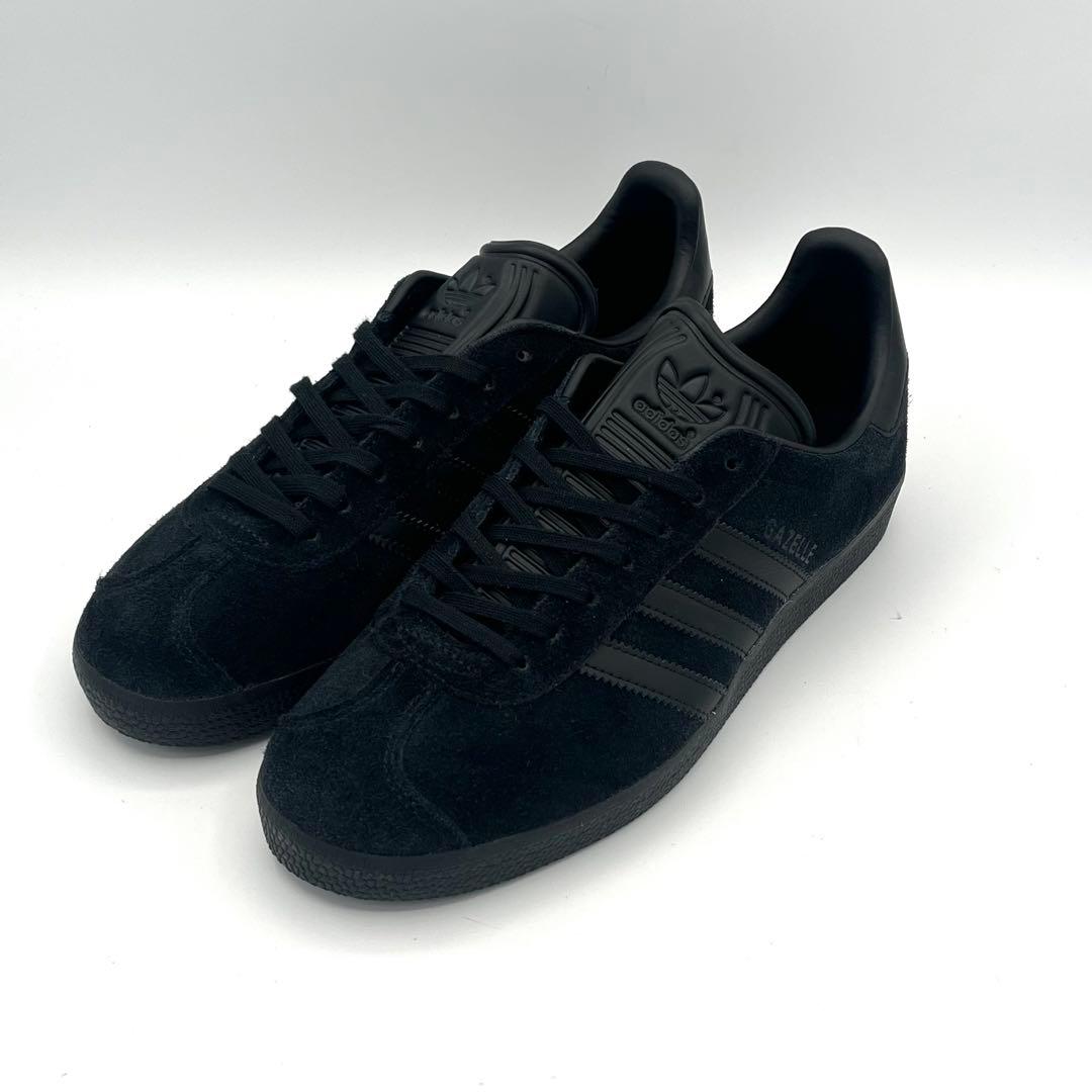 ☆美品☆ adidas GAZELLE ガゼル 25cm スニーカー ブラック