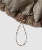 新品タグ付き【アルアバイル】フェイクミンクファーフーディーブルゾン